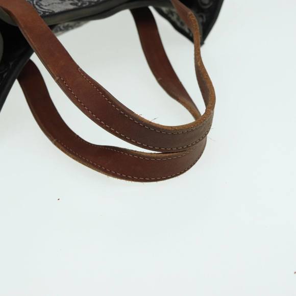 CELINE Paris Macadam Canvas Hand Bag Gray Auth 83427 - Picture 7 of 16